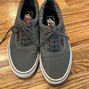Vans Men's Size7.5  C&L Era 59 Pewter/Italian Wave Skate Shoes -